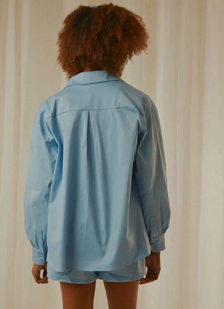 Peppermayo Exclusive - Daydreams Shirt - Baby Blue - Image 6