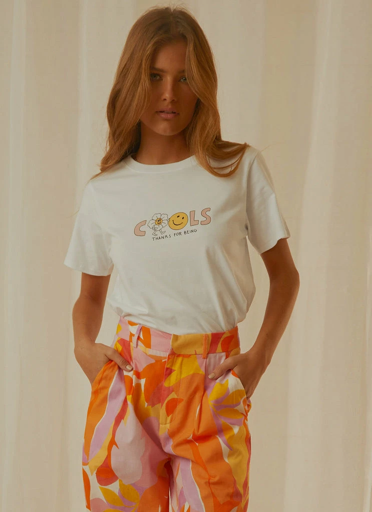 Cools Club - Nice Tee - White - Image 2