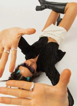 Peppermayo Exclusive - All About You Shirt - Burnout Black