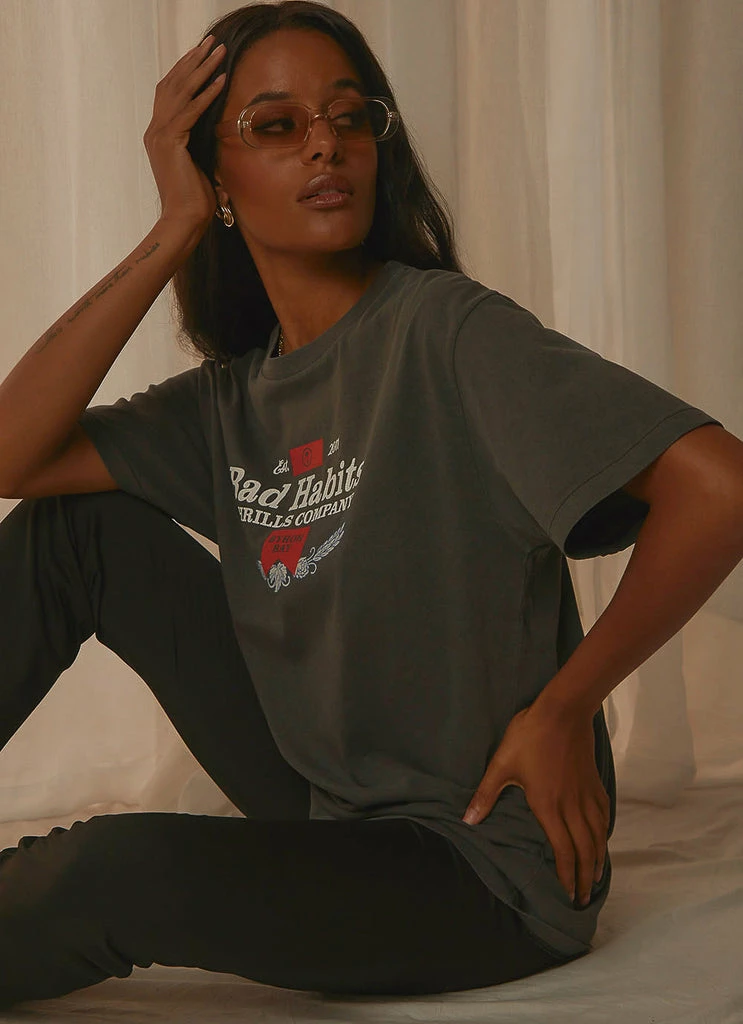 Thrills - Bad Habits Merch Tee - Merch Black - Image 4