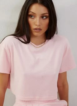 Peppermayo Exclusive - Corsica Terry Tee - Pink