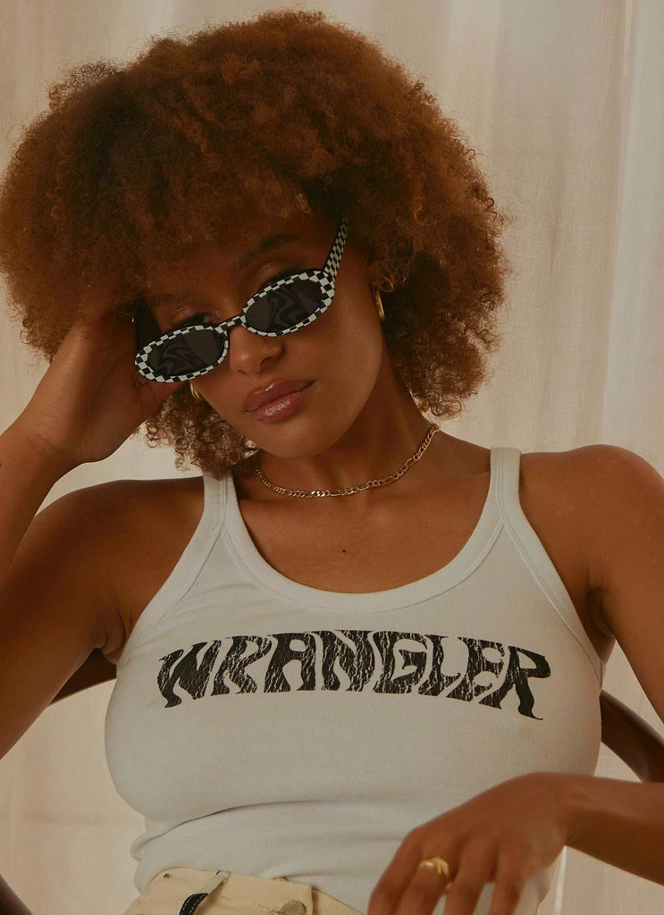 Wrangler - Warped Cami - Optic White - Image 2