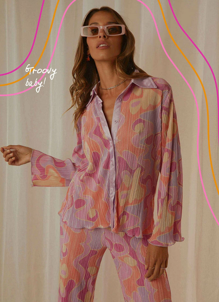 Peppermayo Exclusive - Change Of Pace Shirt - Psychedelic - Image 2