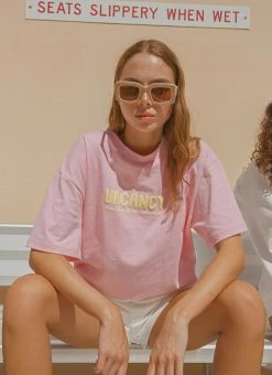 Vacancy Supply - Leisure Tee - Pink Soda