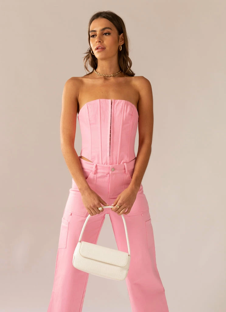 Peppermayo Exclusive - Juniper Bustier Top - Blossom - Image 2