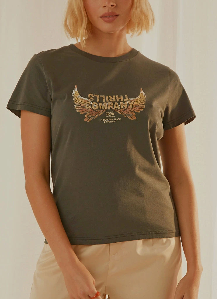 Thrills - Sacred Band Fit Tee - Merch Black - Image 3