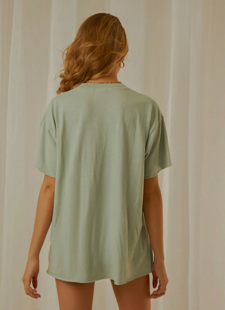Afends - Grow Some Hemp Oversized Tee - Smoke Green - Image 5