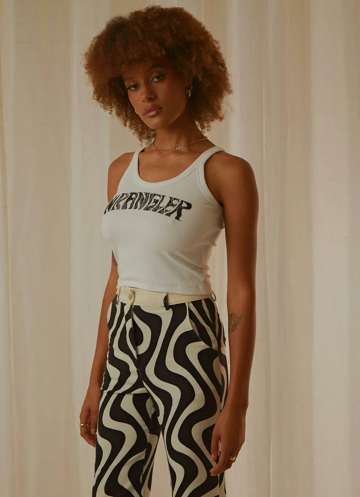 Wrangler - Warped Cami - Optic White - Image 4