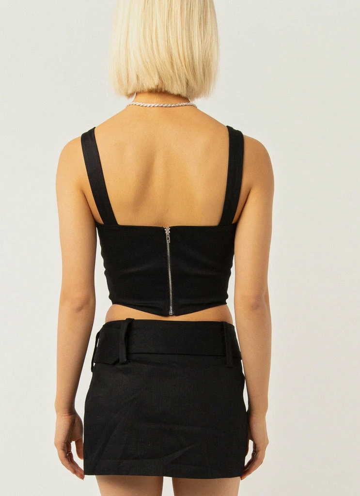 Peppermayo Exclusive - Surrender Bustier - Black - Image 5