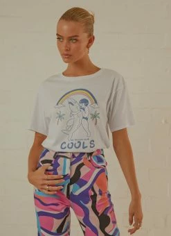 Cools Club - No Bullies Tee - White