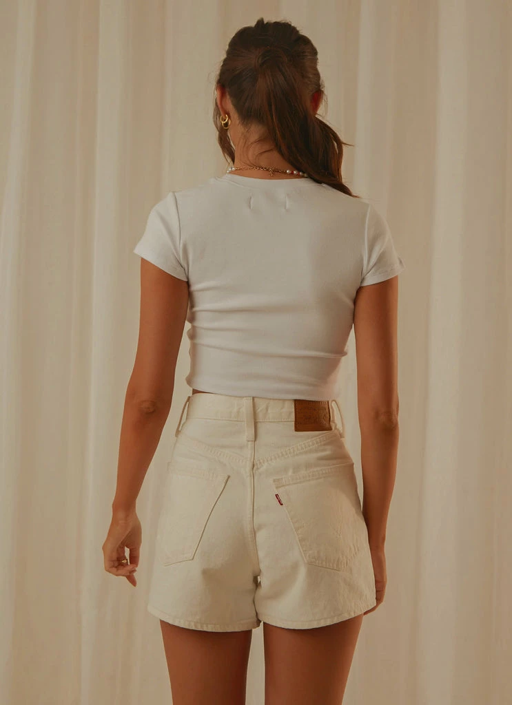 Wrangler - Gemini Baby Tee - White - Image 6