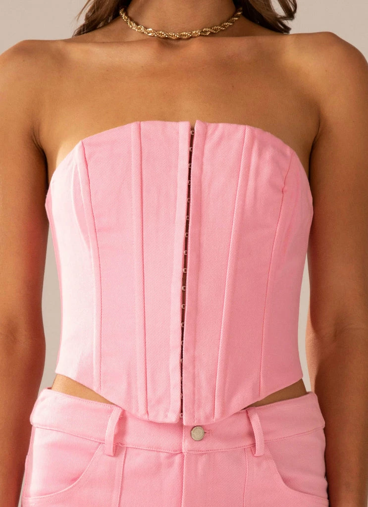 Peppermayo Exclusive - Juniper Bustier Top - Blossom - Image 6