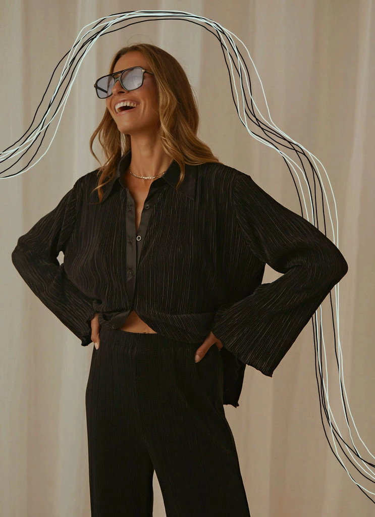 Peppermayo Exclusive - Change Of Pace Shirt - Black