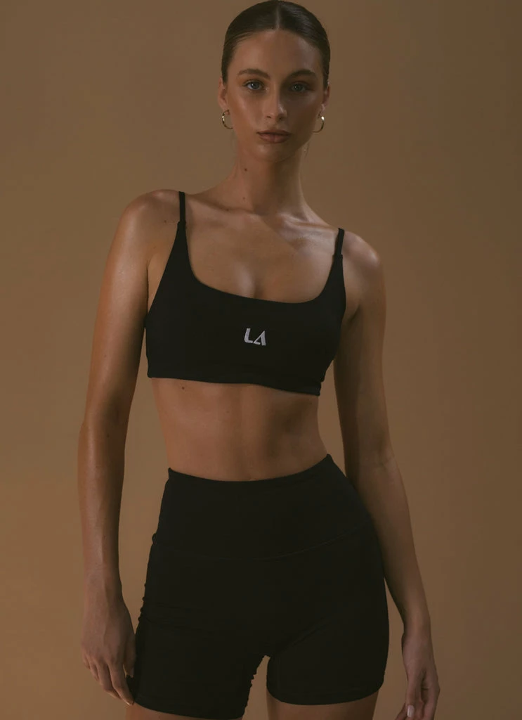 LaHana Swim - Mabel Crop - Black - Image 4