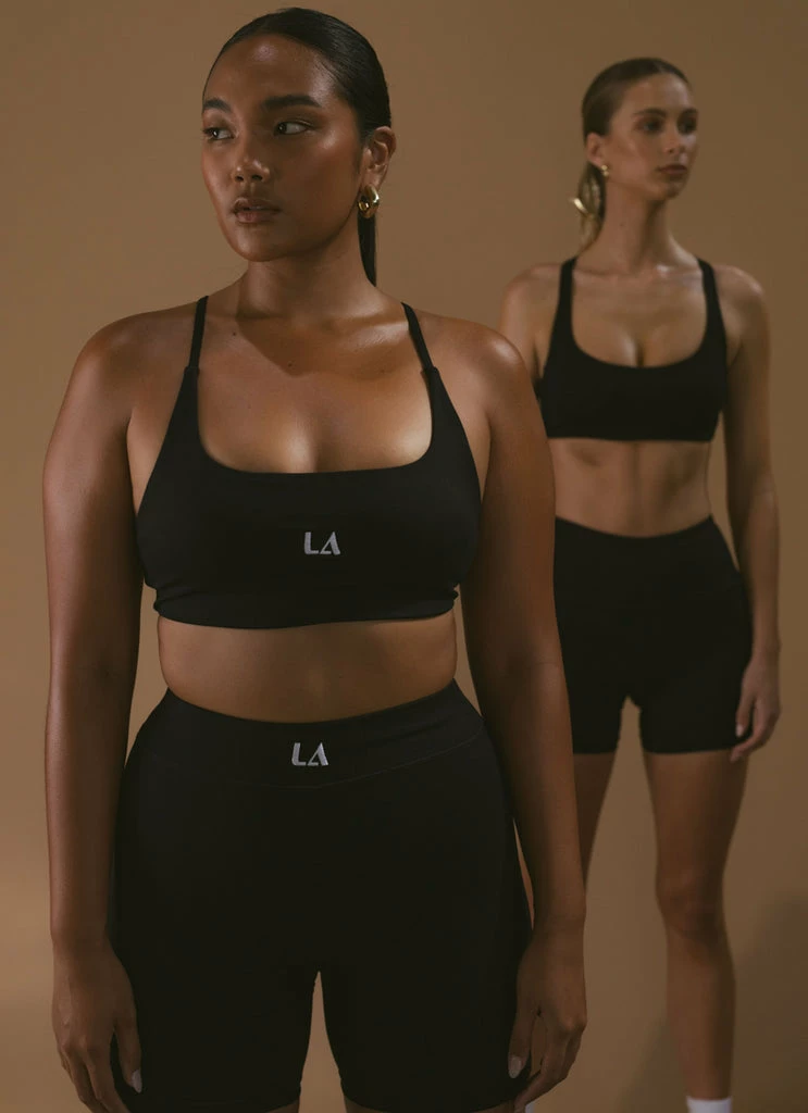 LaHana Swim - Mabel Crop - Black - Image 3