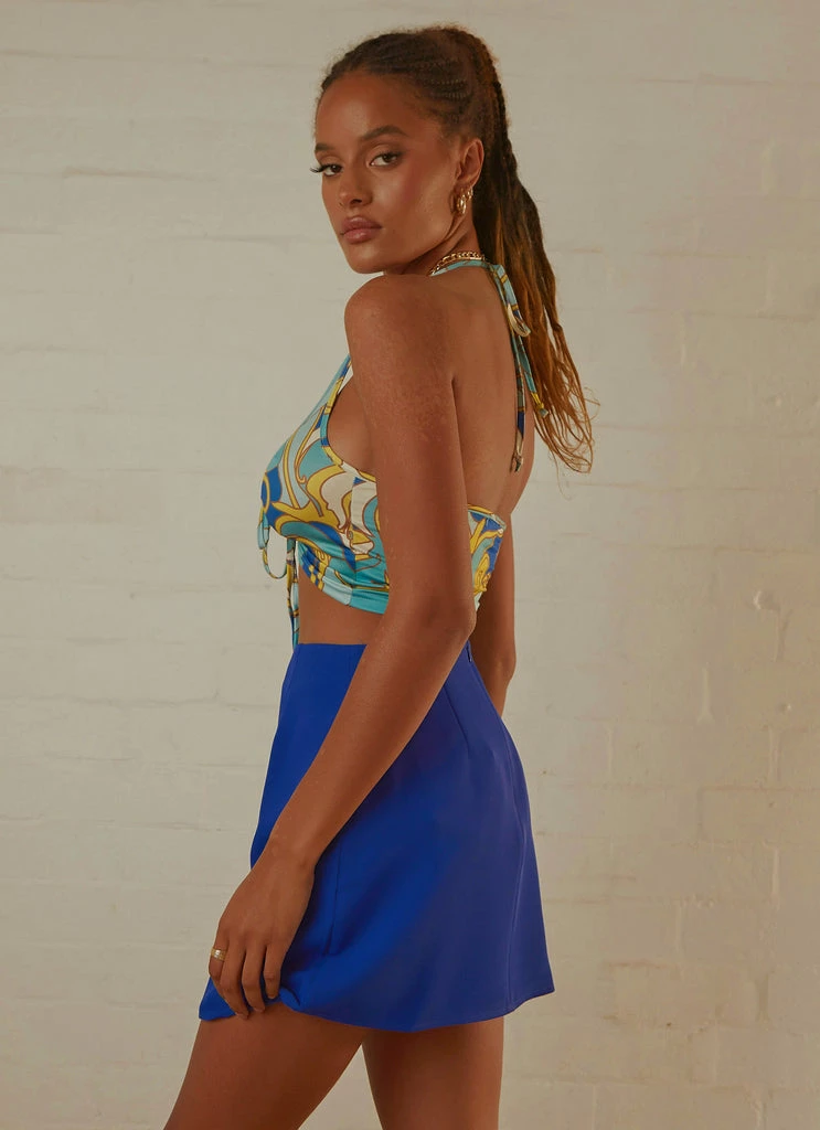 Peppermayo - Can't Stop The Beat Crop - Blue Paisley - Image 4