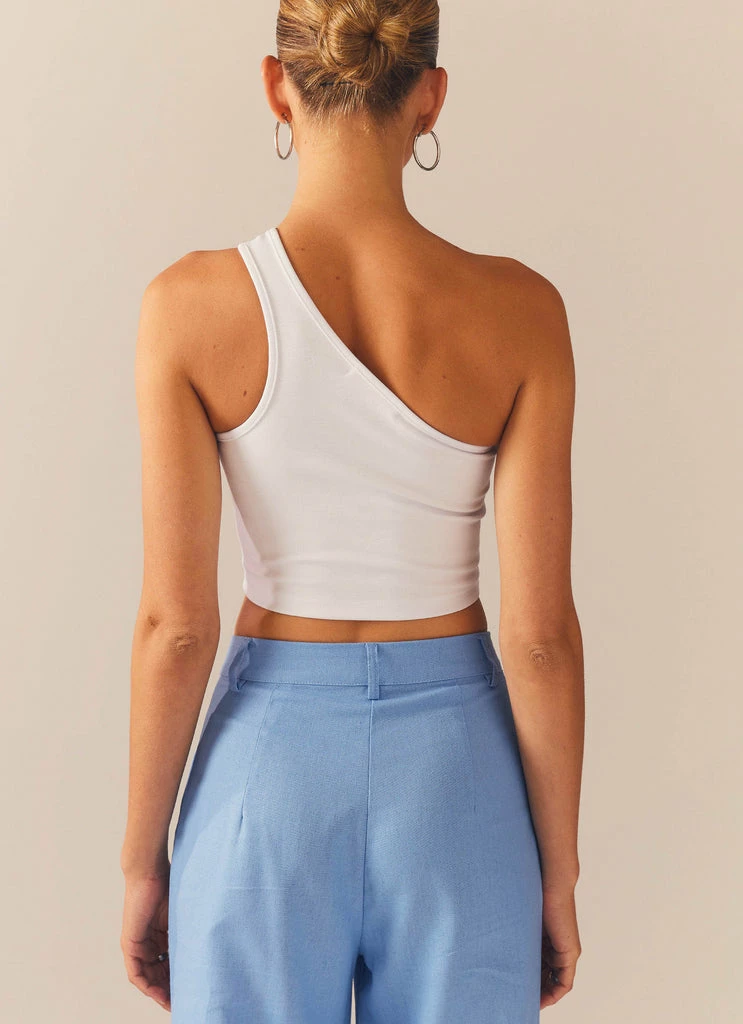 Peppermayo Exclusive - Cedar Crop Top - White - Image 6