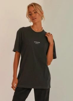 Afends - Premium Organic Unisex Rettro Fit Tee - Black