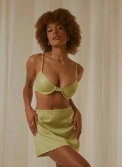 Peppermayo Exclusive - Heritage Bralette - Pistachio