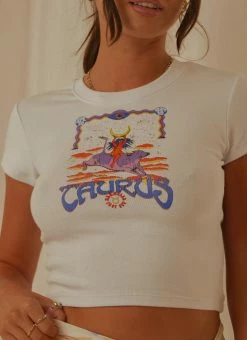 Wrangler - Taurus Baby Tee - White