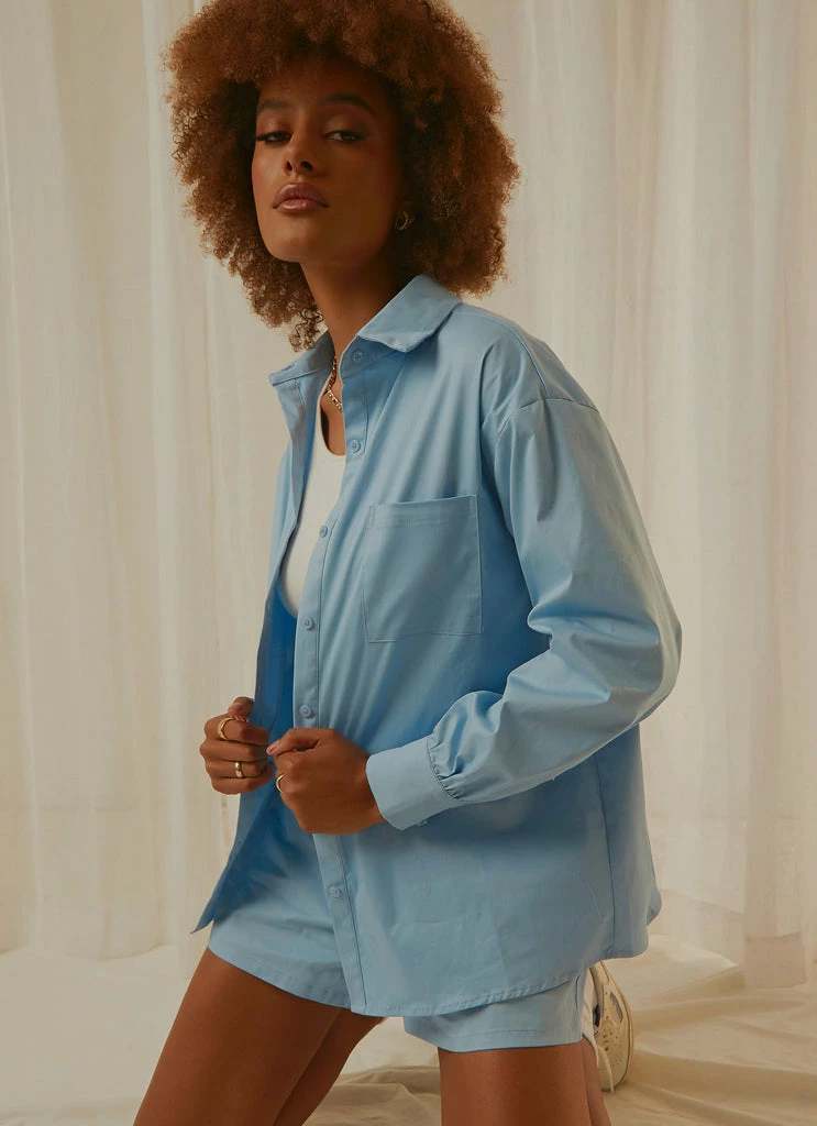 Peppermayo Exclusive - Daydreams Shirt - Baby Blue - Image 2