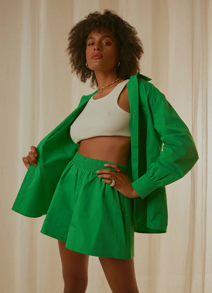 Peppermayo Exclusive - Daydreams Shirt - Jade Green - Image 2