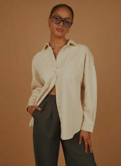 Nude Lucy - Denver Shirt - Cloud