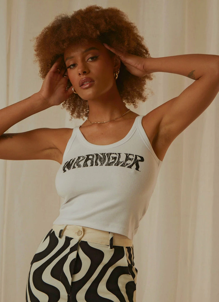 Wrangler - Warped Cami - Optic White - Image 3